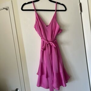 Express Pink Mini Dress